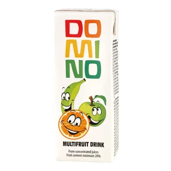 Įvairių vaisių sultys DOMINO, 200 ml