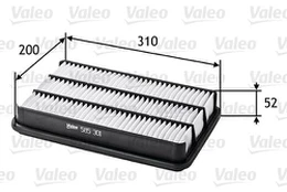 Oro filtras VALEO 585301 kaina