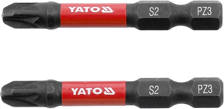 Yato IMPACT BITS 1/4''X50 MM PZ3 2 vnt