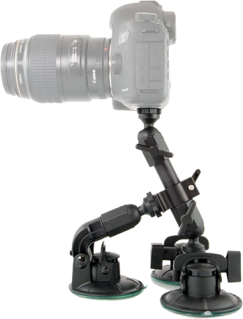 Delkin Fat Gecko Camera Mounts - FG Triple Suction