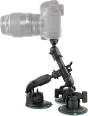 Delkin Fat Gecko Camera Mounts - FG Triple Suction kaina