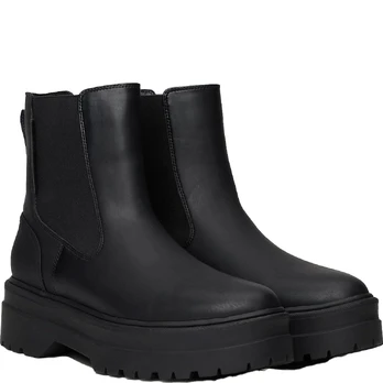 Aulinukai moterims, Juoda, Rubberised chelsea