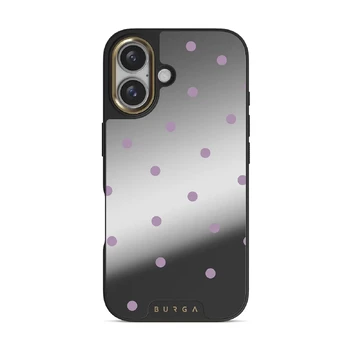 Curated - iPhone 16 Case, Elite Mirror Dark (MagSafe) / Gold