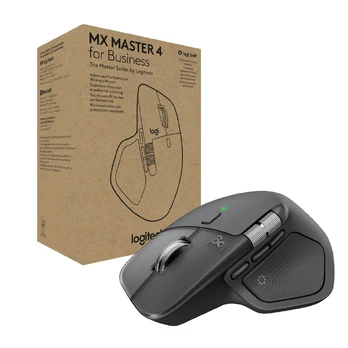 Belaidė kompiuterinė pelė Logitech MX Master 4 910-007617, rf / bluetooth, grafito sp.