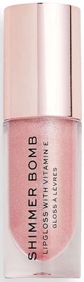 Rudos spalvos silikonas Revolution Make Up Shimmer Bomb glimmer (4 ml)