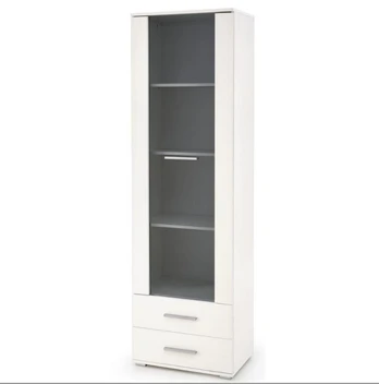 Halmar Vitrina LIMA W-1 balta