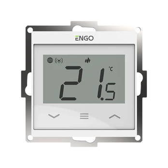 Engo E55 Wifi laidinis termostatas 230V baltas 55x55