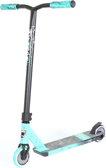 Triukų paspirtukas Panda Imber, Teal/Black