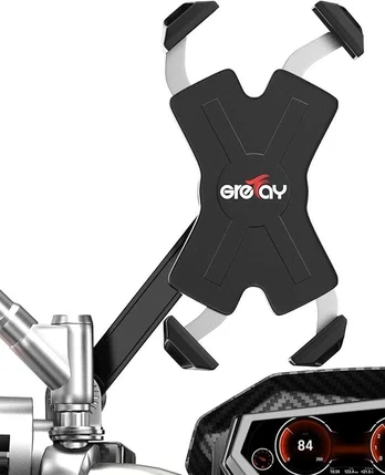 Grefay Universalus motociklo telefono laikiklis