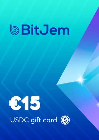 BitJem USDC Gift Card 15 EUR Key GLOBAL