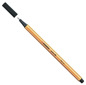 Stabilo Point 88 juodas plunksnakotis, 0.4 mm