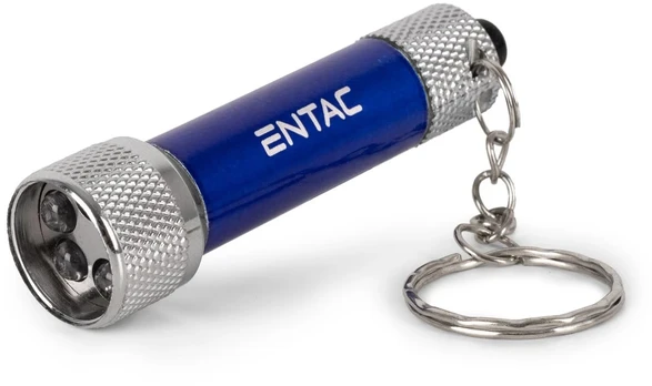 Entac Taschenlampe 5LED Schlüsselanhänger Blau
