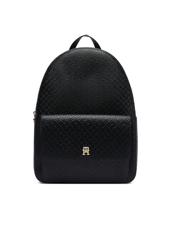 Kuprinės Tommy Hilfiger Th Icon Backpack Mono AW0AW19284 Juoda