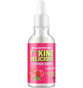 Allnutrition FITKING Delicious Flavour drops, Raspberry, 50 ml