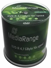 MediaRange DVD-R 4.7 GB 16x 100 vnt (MR442)