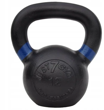 Atom Kettlebell lietinis svarelis 12 kg hantelis J7g