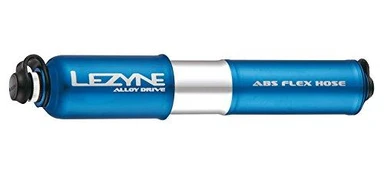 Lezyne Alloy Drive Medium rankinė pompa / Gloss Mėlyna