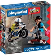 Playmobil - Motorcycle Chase (72079)