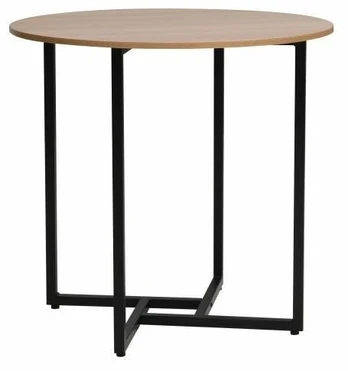 stalas ALTO II DĄB/Juodas FI80
