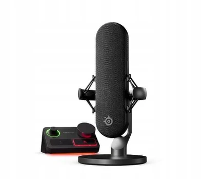 Gamingo mikrofonas Steelseries Alias Pro + Streaming Mixer kompiuteriui