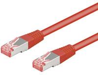 InLine Patchcord, Cat.6, S/FTP, 5m, raudona (76405R)
