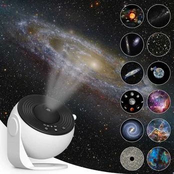 Modux 360° laipsniu besisukantis žvaigždžių planetariumas projektorius