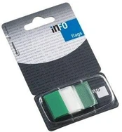 Paper-index Global Notes, 25x43mm, green, Plastic (1x50) 0718-204
