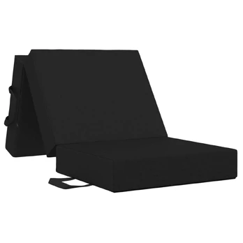 Sulankstomas Sofos Lova 75 x 63 x 45 cm Juoda