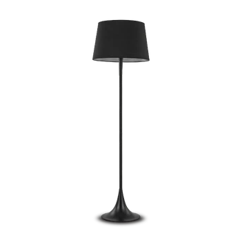 Floor lamp with 1 light LONDON, E27, baltas