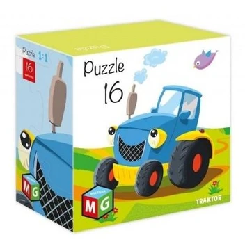 Dėlionė Multigra Puzzle 16el Traktor 05655