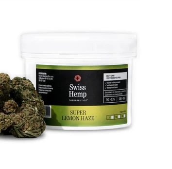 Swiss Hemp Super Lemon Haze CBD Kanapių Žiedai