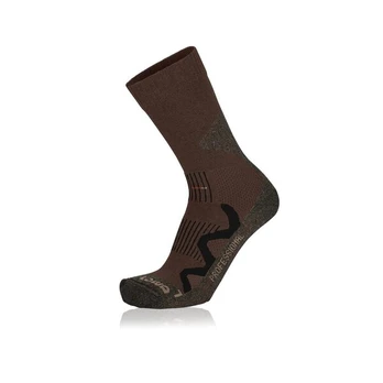 Termo kojinės unisex Lowa, rudos