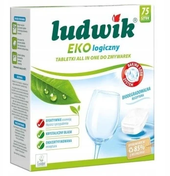 Inco LUDWIK Indaplovės tabletės EKO* 75 vnt. ALL IN ONE