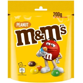 Dražė M&M's Peanut, 200 g