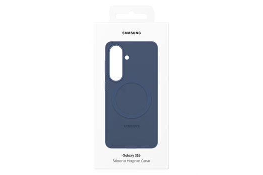 Silikoninis dėklas su magnetu (Samsung Galaxy S26)