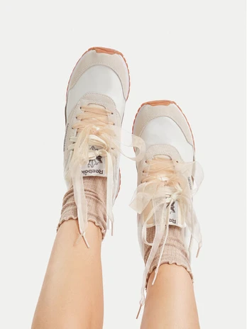 Laisvalaikio batai Reebok EO-CLASSIC AZ 100260995 Kreminė
