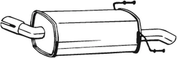 Galinis duslintuvas BOSAL 185-099