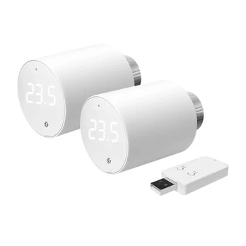 Shelly BLU TRV termostatinė galvutė, WiFi/Bluetooth (2 vnt. su valdymo bloku)