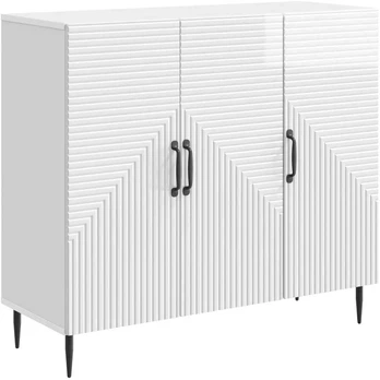 Kabalas Itin blizgi balta 89 x 34,5 x 80 cm Apdirbta mediena