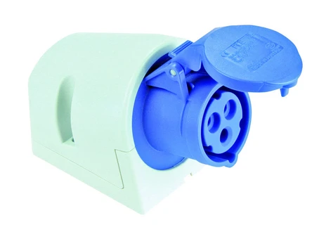 PCE Fiksuotas lizdas 16A 230V 2P+E IP44 113-6