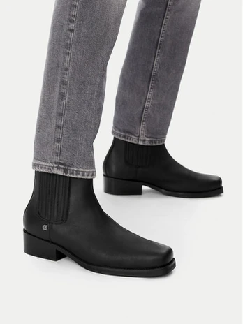 Guess Jeans Štibletai EO-KEANU-02 MI24 Juoda