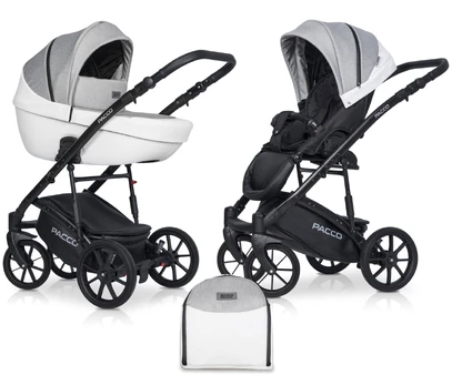 Riko Basic Pacco 05 Grey Fox Vežimėlis 2 in 1