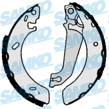 LPR LPR06050 Brake shoe set