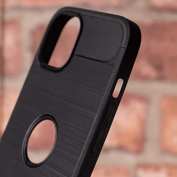 Dėklas TelForceone Simple Juodas case for Samsung Galaxy A15 5G