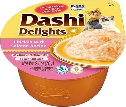 INABA Cat Dashi Delights Lašiša70 g