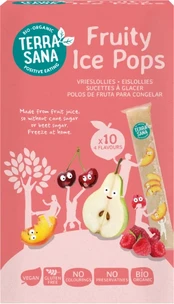 Ekologiški vaisiniai ledai, be glitimo, 10 vnt (400 ml)
