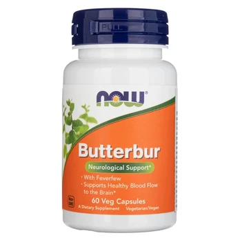 Now Foods Butterbur - 60 kapsulių