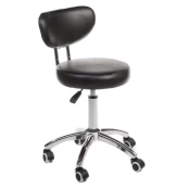 Meistro kėdutė COSMETIC BEAUTY STOOL PRACTIC SKANDI BLACK kaina