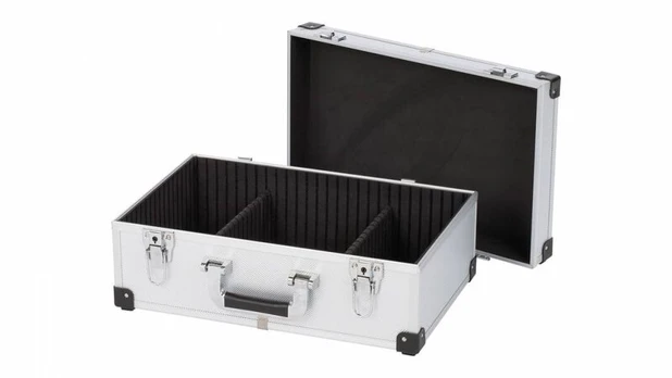 Kreator Krt640280s Aliumininis dėklas 80cd sidabrinis