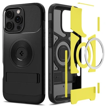 Spigen Slim Armor Mag Magsafe iPhone 16 Pro juodas
